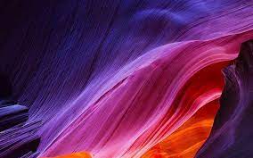 Download Wallpapers Caves Rock Colorful Light Stone Besthqwallpapers Com Wallpaper Pc Antelope Canyon Wallpaper