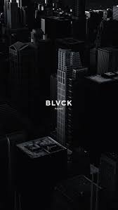 Blvck Paris Wallpaper Ponsel Hitam Dan Putih Latar Belakang