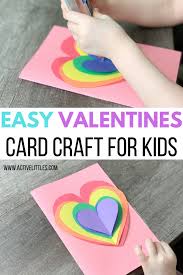 More valentine's day card message ideas. Easy Valentine S Day Card Craft For Toddlers And Preschool Active Littles