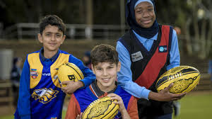 Bachar houli entered the afl 14 years ago as its first orthodox muslim. Bachar Houli Cup Sanfl Carnival Helps Multicultural Students Into Sport The Advertiser