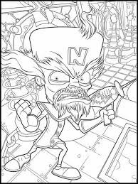 Crash Bandicoot 32 Printable Coloring Pages For Kids Coloring Books Coloring Pages Crash Bandicoot