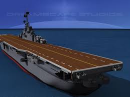 The essex class aircraft carriers are the victorious ships of the us navy. Essex Class Carrier Cv 18 Uss Wasp 3d Model 129 Lwo Dxf Dwg Unknown 3ds Stl Obj Max Free3d