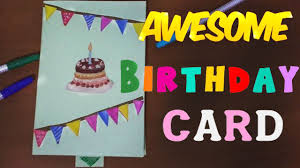 Check spelling or type a new query. How To Make Awesome Birthday Card Youtube