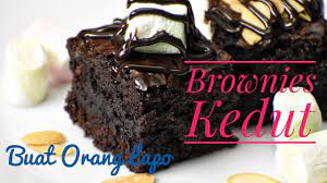Mudahnya resepi brownies cookies guna sukatan cawan ni. Resepi Brownies Kedut Youtube
