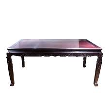 The tree that bears such fruit. Dark Cherry Solid Rosewood Dining Table Set 5 Pc Set Carvings On Table And Chairs Ysct01