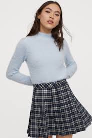 Black And White Checkered Skirt H M Pin On If I Were A Rich Girl Fashion Lust
