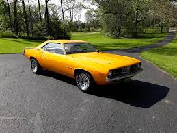 Image result for Honey Gold 1973 Barracuda