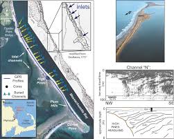 9 Distribution Of Former Tidal Inlets Along Duxbury Beach