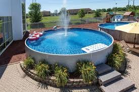Pin By Ben Connor On Your Diys Above Ground Pool Landscaping Backyard Pool Backyard Pool Landscaping