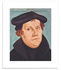 Martin Luther Poster, 14" x 18"
