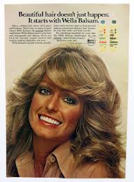 Set of 2 Vintage Collectible 70s Farrah Fawcett Shampoo Magazine Ads ~  Charlies Angels