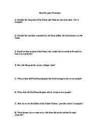 Before watching hotel rwanda, complete this vocabulary worksheet. Hotel Rwanda Movie Worksheet By History And Economics Store Tpt