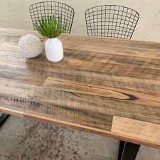 Tallinn reclaimed timber 200cm dining table. Recycled Timber Dining Table The Timber Shack