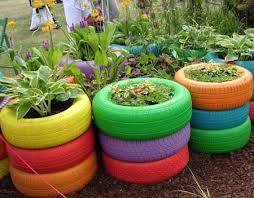 Justaz.com productions, with just az gardens, set up a tire garden. 8 Tire Garden Ideas You Must Look At Balcony Garden Web