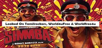 Simmba Movie Leaked On Tamilrockers Available For Download Latest full hindi movie simmba 2018 download link available at the bottom!! bloggersutra