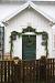 House With Dark Green Door