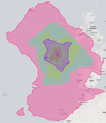 No mapa mundi pode procurar um local, fazer zoom, afastar a imagem, aproximar. Islandia Fronteras