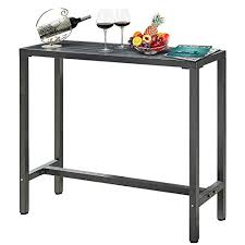 We did not find results for: Mr Ironstone Outdoor Bar Table 46 5 Pub Height Dining Table Bistro Patio Table With Waterproof Top And Hammer Finish Stands Pricepulse