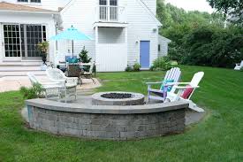 Prefab fire pits are manufactured and ready to use at the time of purchase. Simple Prefab Fire Pit Bluestone Patio Hingham Contemporary Patio Boston By Skyline Landscapes Inc Houzz