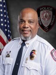 Sergeant Daniel McPherson was recognized by Alliance Health and Durham NAMI  as NCCU's CIT Officer of the Year at the 2023 Durham CIT Award Banquet