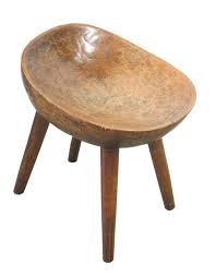Collection by carisa mahnken design guild. Short Wood Stool With Carved Scoop Seat Lost And Found
