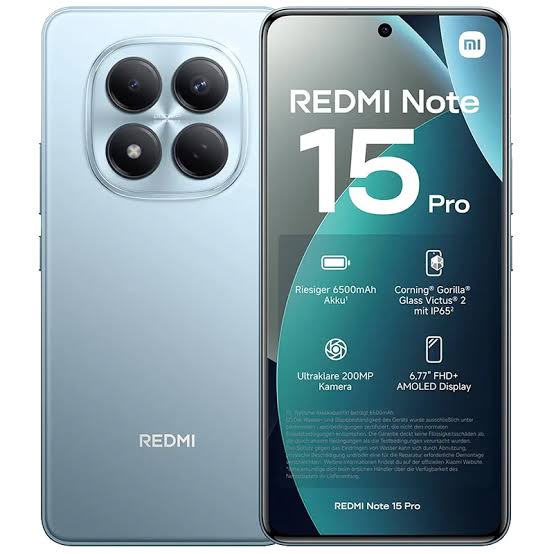 CELULAR XIAOMI REDMI NOTE 15 PRO 4G 8+256GB