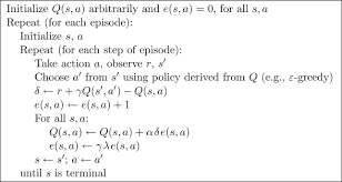 A comparison of summed reward over the last 10 of the trial, previously learned sarsa and reactive sarsa agents were used, each algorithm. How Are Eligibility Traces With Sarsa Calculated Stack Overflow