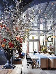 Roman And Williams Open A Soho Flagship Florist And French Cafe Included Goop Roman And Williams French Cafe Chic Interior Design
