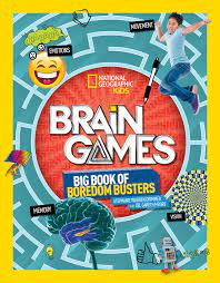 Can brain games help seniors in combating brain related diseases and conditions? Brain Games Big Book Of Boredom Busters Drimmer Stephanie Moore Gareth 9781426330179 Amazon Com Books