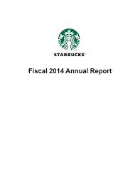 Starbucks coffee machine rental aramark logos meaning ethos. Http Www Annualreports Com Hosteddata Annualreportarchive S Nasdaq Sbux 2014 Pdf