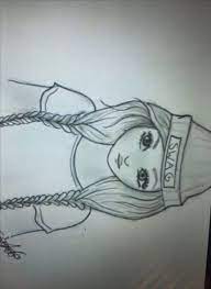 Drawing Ideas Hair Sketches Anime Girls 36 New Ideas Easy Drawings Girl Drawing Easy Girly Drawings