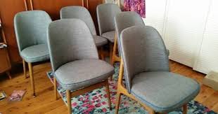 Dining Chairs 50 S Featherston Snelling Parker New Upholstery Dining Chairs Gumtree Australia Manly Area Dee Why 114835406 Dining Chairs Chair Dining