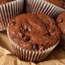 Inspired By Costco Jumbo Chocolate Muffins These Double Chocolate Chip Muffins Are Even Bet Double Chocolate Chip Muffins Chocolate Chip Muffins Cocoa Recipes