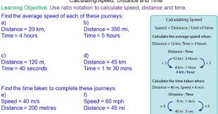 Calculating Speed Distance And Time Mr Mathematics Com Calculating Speed Math Time Math Methods