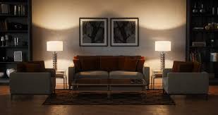 Utilizing stone in your bachelor pad living room design is a great way to add a rustic flair without giving your home a fred flinstone vibe. How Many End Tables In A Living Room Home Decor Bliss