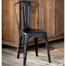 Distressed Black Metal Bistro Chair Metal Bistro Chairs Bistro Chairs Metal Chairs