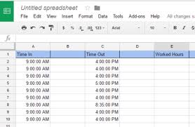 You can then use the resulting time card for payroll purposes. How To Calculate Time In Google Sheets