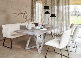 This spindle back dining bench would be a sleek and fresh addition to any dining space. Dining Tables Chairs