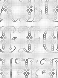 International Crochet Patterns Free Filet Crochet Alphabet