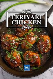 Keto Teriyaki Chicken Recipe Easy To Bake Low Carb Asian Meal Recipe Chicken Recipes Chicken Teriyaki Recipe Recipes