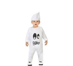 Disfraz De Fantasma Booo Para Nino Y Bebe