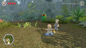 Once the door is opened, head inside the dark area with someone who can light it up, and get the red brick. Ankylosaurus Territory Jurassic Park Iii Secrets In Free Roam Lego Jurassic World Game Guide Walkthrough Gamepressure Com