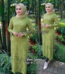 Gamis tille / puring syahrini · gamis brukat swan kebaya tile maxy dress busui wanita muslim brokat moscrepe · gamis tulle kerah shanghai tali . 35 Ide Model Baju Gamis Puring Maria Space