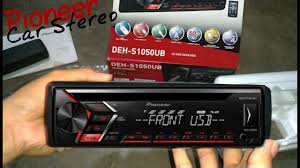 Pioneer avic bypass pioneer 3300ub wiring diagram pioneer avic. Pioneer Deh S1050ub Car Stereo Unboxing Youtube