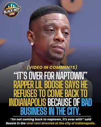 Arguably Indianapolis' most beloved rapper has vowed never to return to the  city — claiming someone played with his daughter's money and calling out  what he says is a pattern of bad