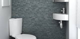 You could forego walls and instead zone the two. 5 Bathroom Tile Ideas For Small Bathrooms Victorian Plumbing