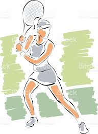Pin By Sonia Diaz On Tennis Player Silhouette Tennis Art Tennis Drawing Tennis Posters
