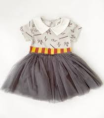 The Wizard Dress In 2020 Harry Potter Baby Clothes Harry Potter Baby Girl Harry Potter Outfits