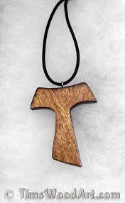 Tau Cross Of St Francis Necklace W Adjustable 1 8 X39 Paracord Item Nt2 5 Homemade Necklaces Ribbon Roses Wooden Jewelry
