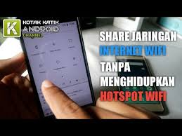 Cara Share Jaringan Internet Wifi Id Dari Hp Android Ke Android Lain Tanpa Hotspot Youtube